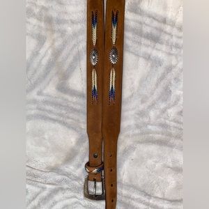 Native Hand-crafted Leather Belt